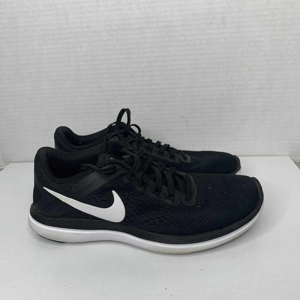 Nike Flex 2016 RN Shoes Womens 6 Athletic Running Sneakers 830751-001 Black